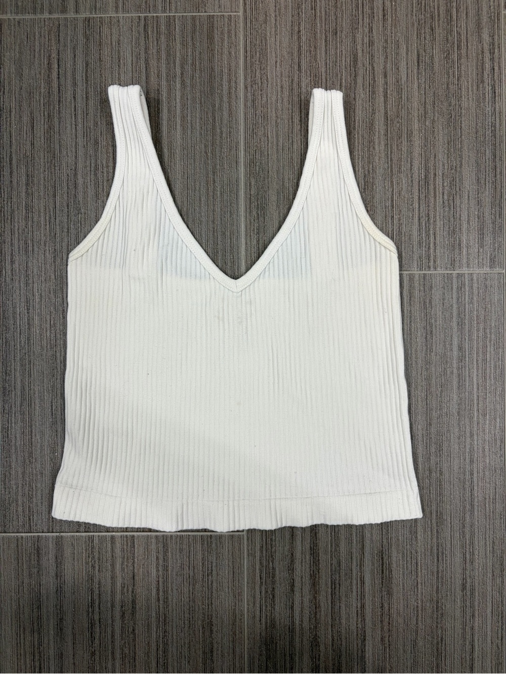 White tank top